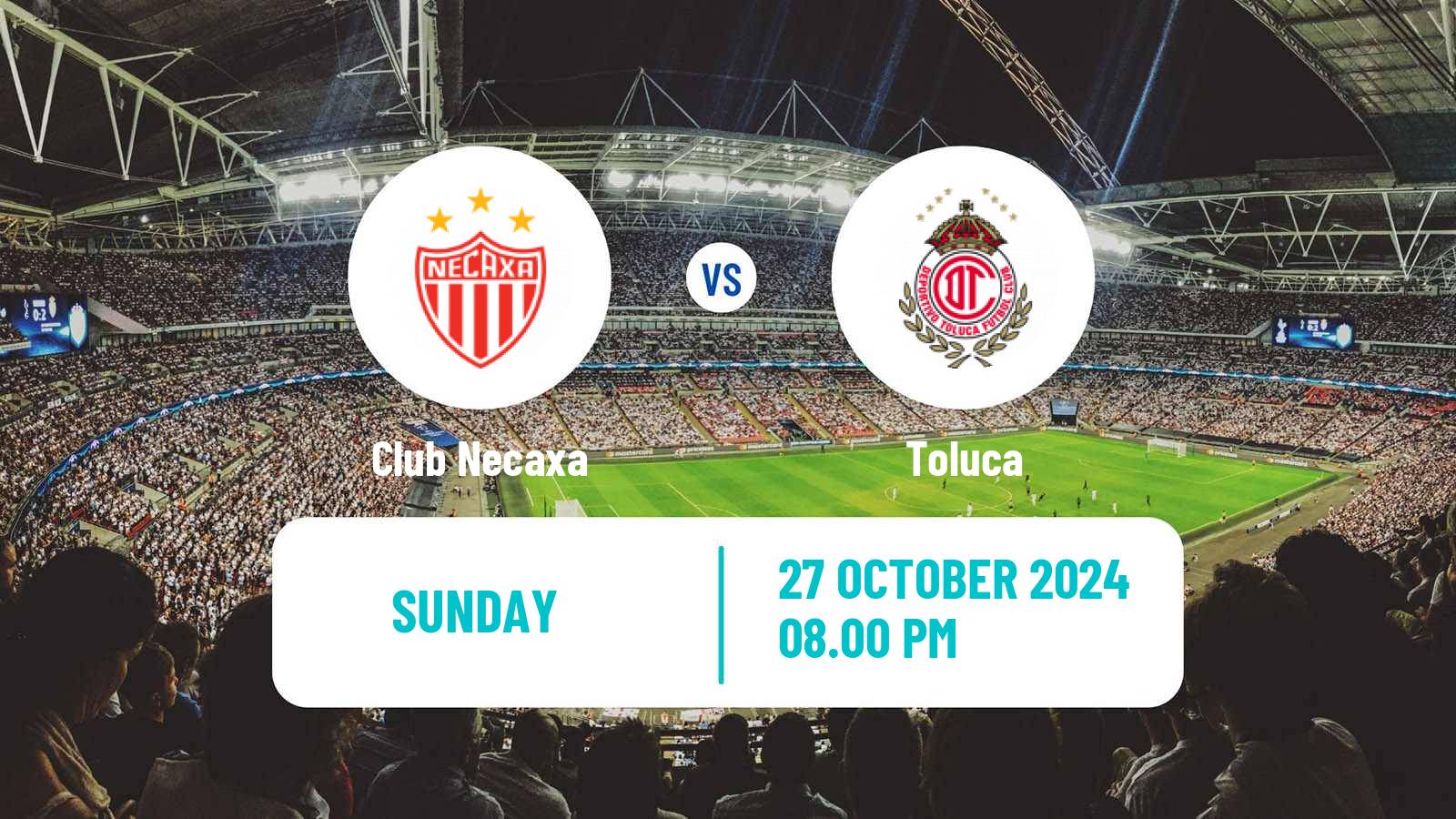 Soccer Mexican Liga MX Necaxa - Toluca