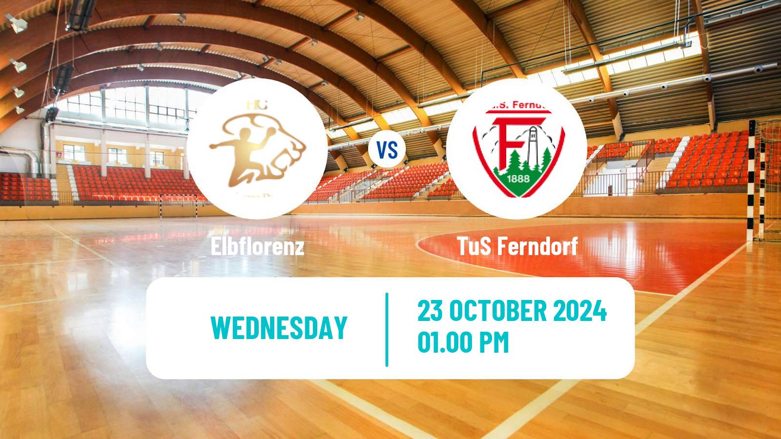 Handball German 2 Bundesliga Handball Elbflorenz - Ferndorf