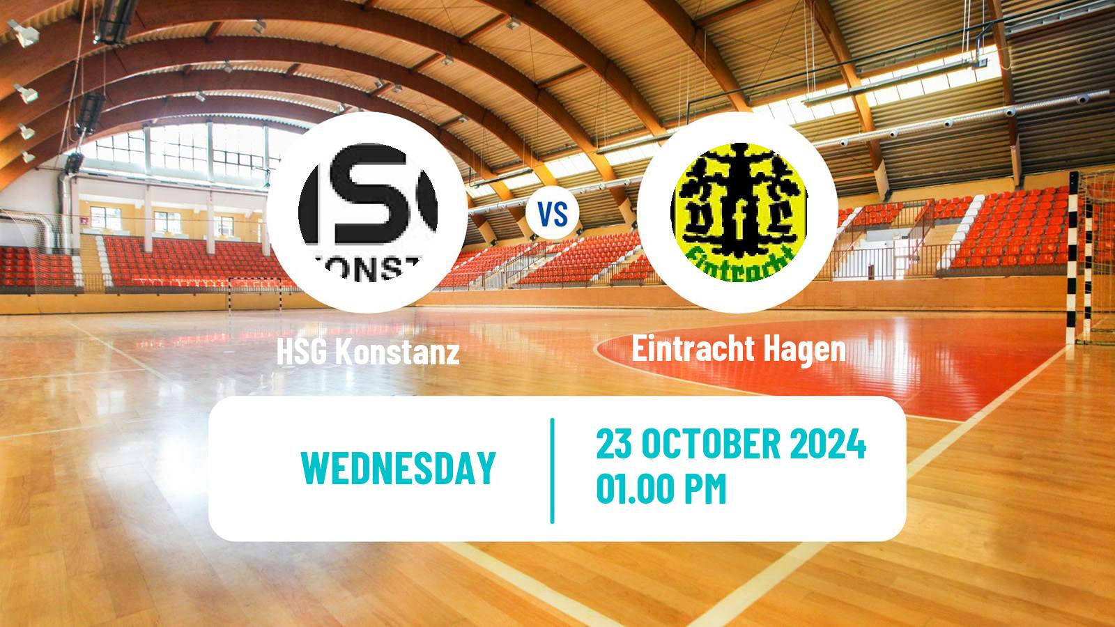 Handball German 2 Bundesliga Handball Konstanz - Eintracht Hagen