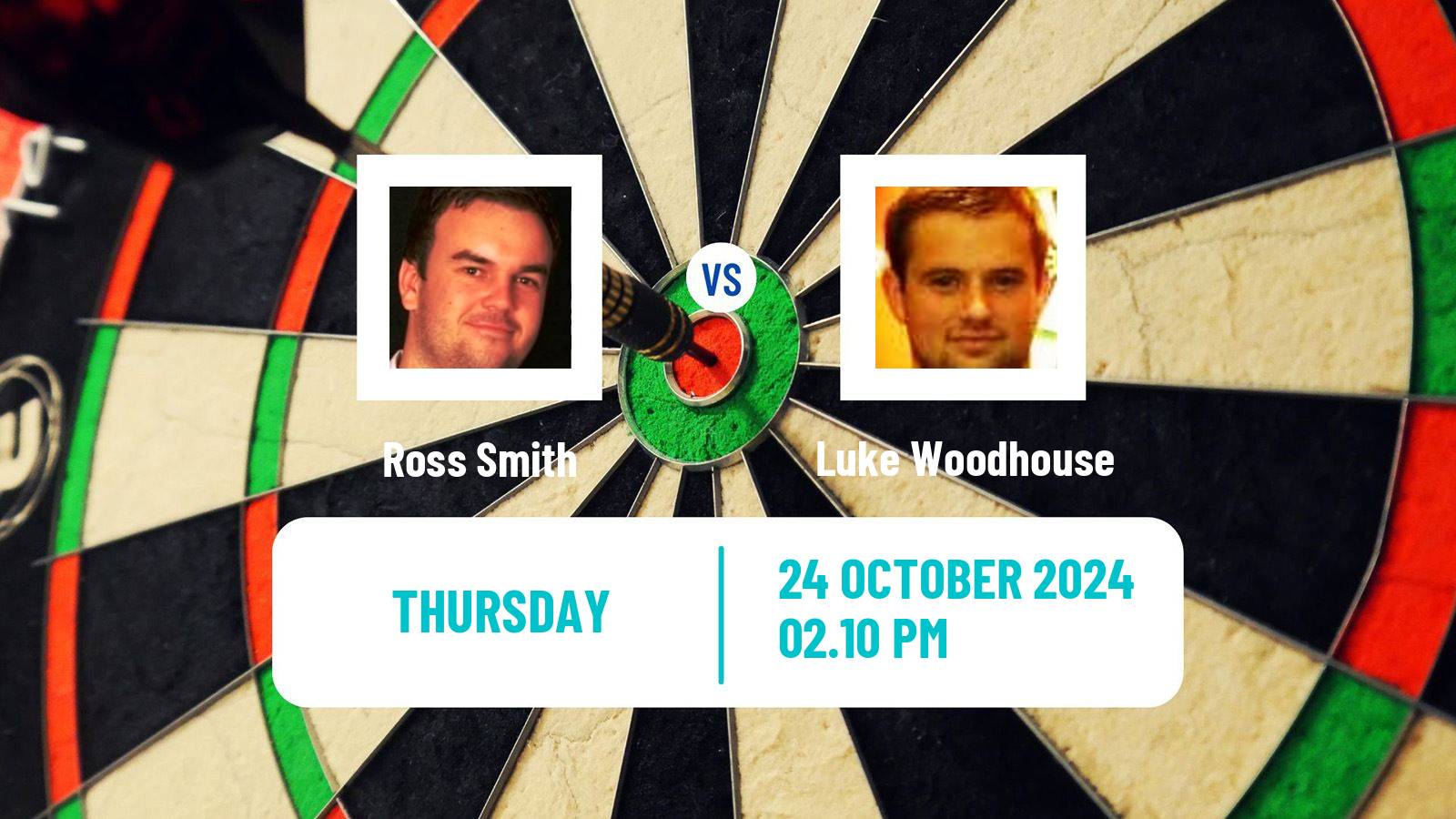 Darts European Championship Ross Smith - Luke Woodhouse