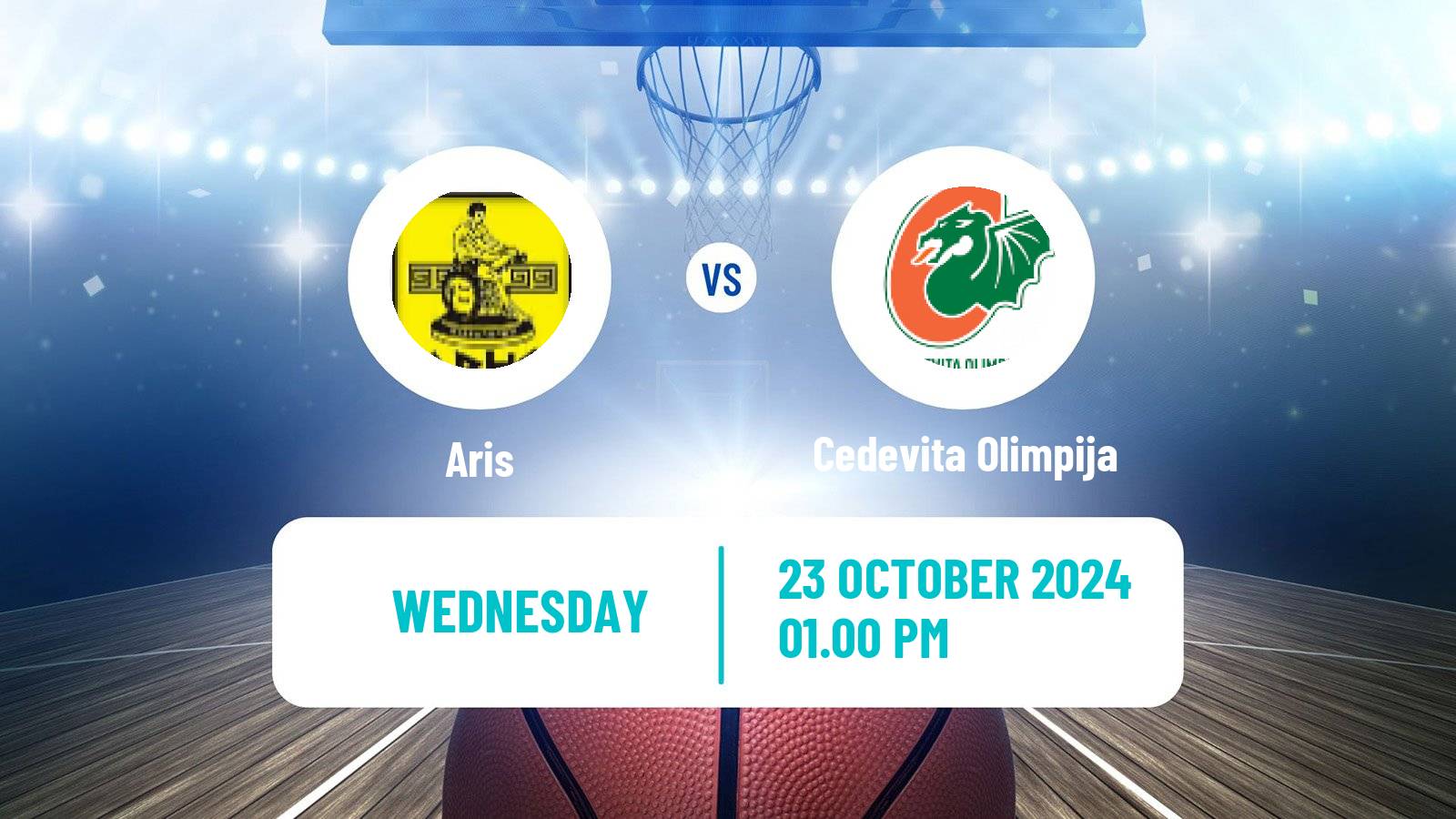 Basketball Eurocup Aris - Cedevita Olimpija