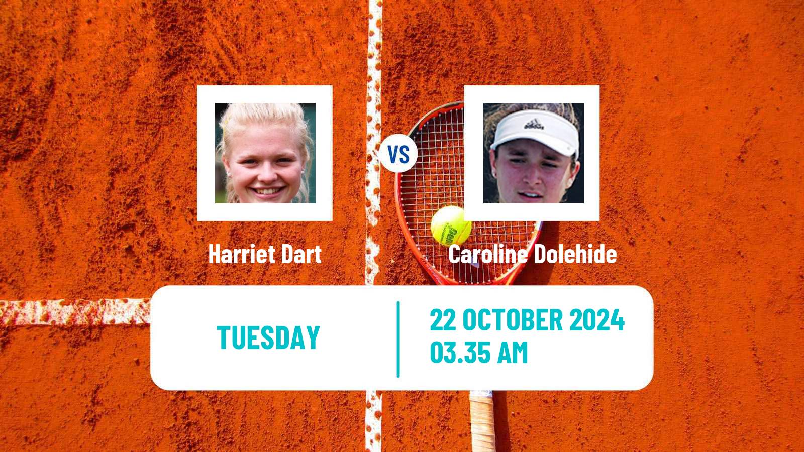 Tennis WTA Guangzhou Harriet Dart - Caroline Dolehide