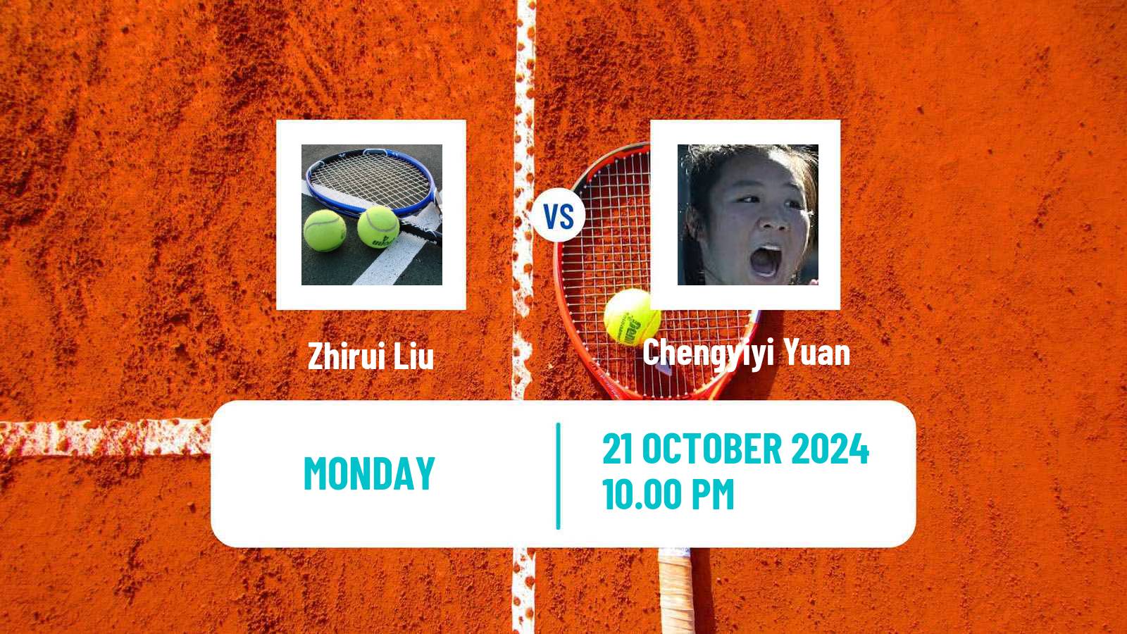 Tennis ITF W35 Qian Daohu Women Zhirui Liu - Chengyiyi Yuan