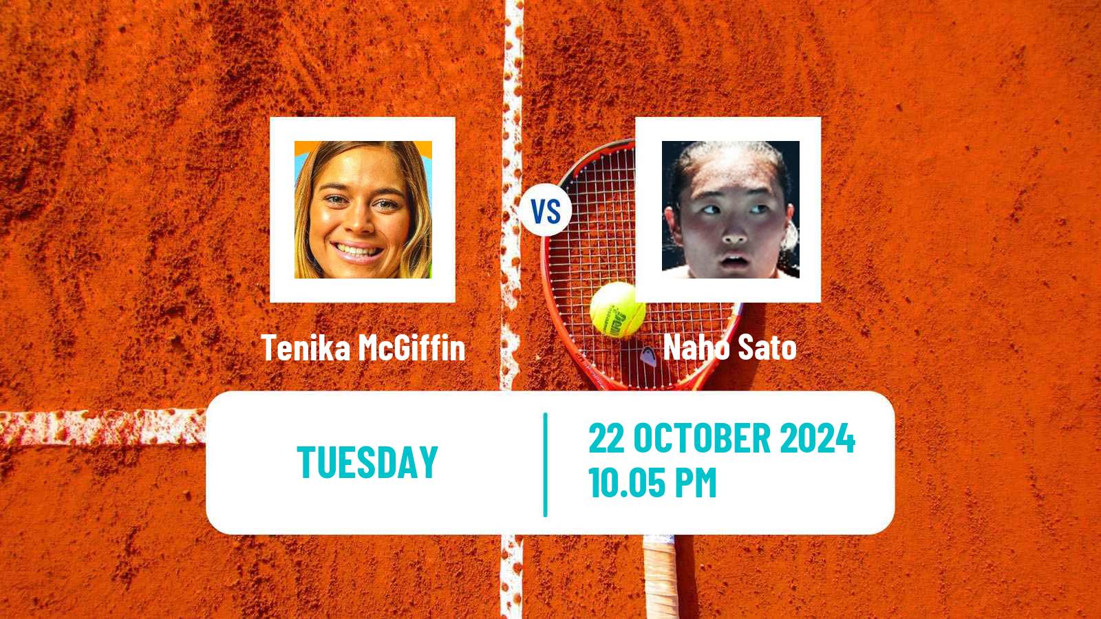 Tennis ITF W75 Playford Women Tenika McGiffin - Naho Sato