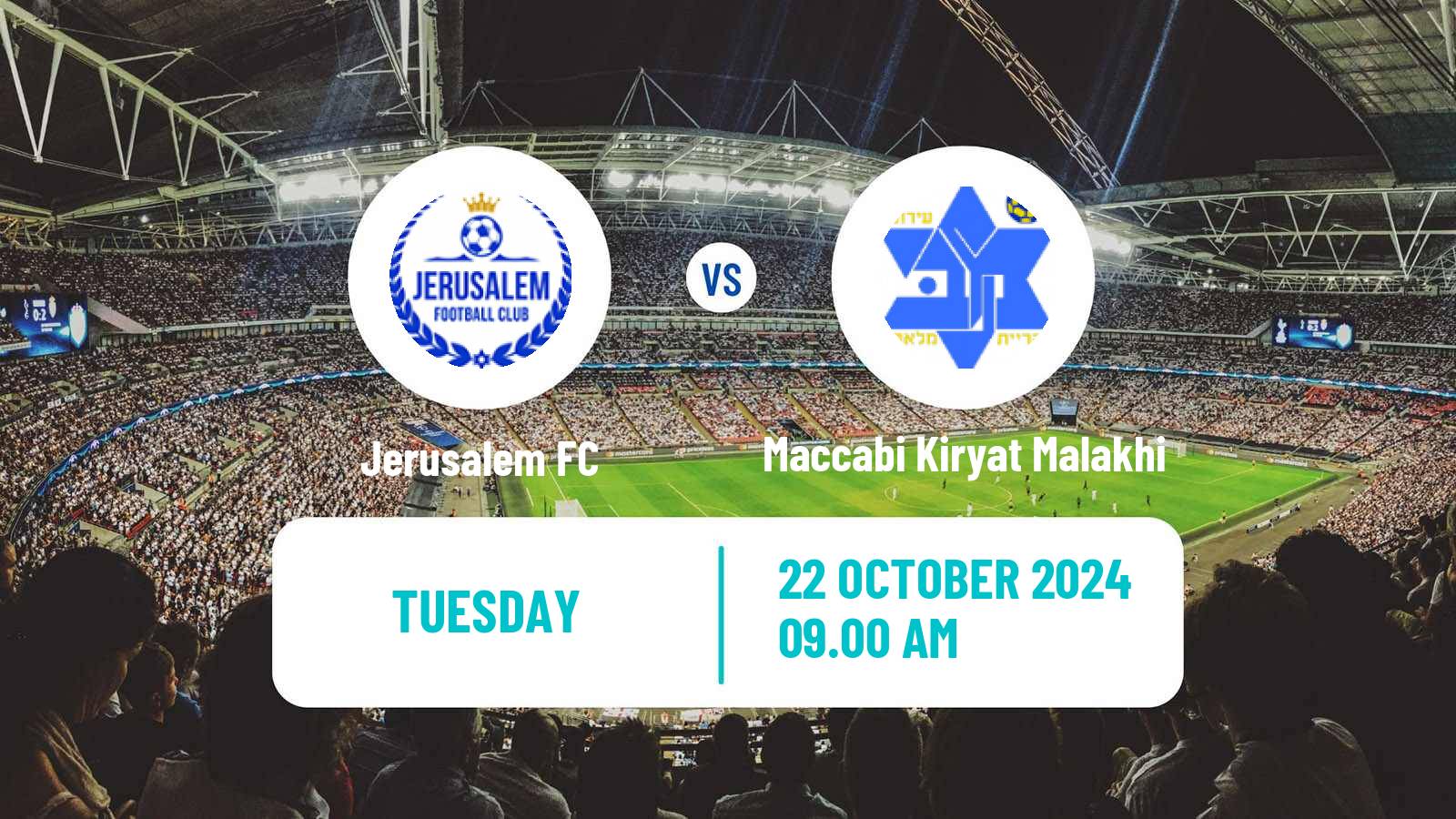 Soccer Israeli Liga Alef South Jerusalem FC - Maccabi Kiryat Malakhi