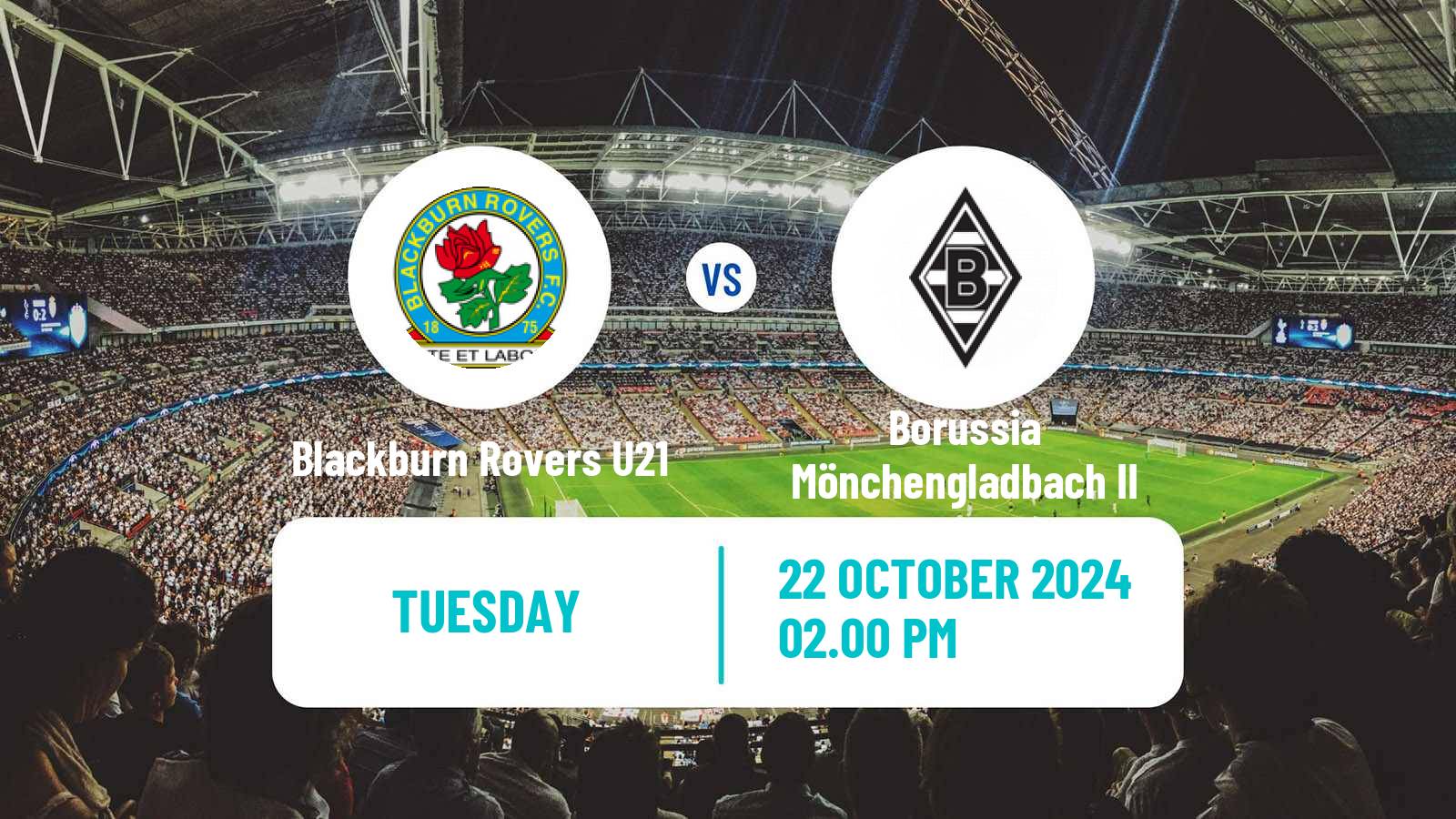 Soccer English Premier League International Cup Blackburn Rovers U21 - Borussia Mönchengladbach II