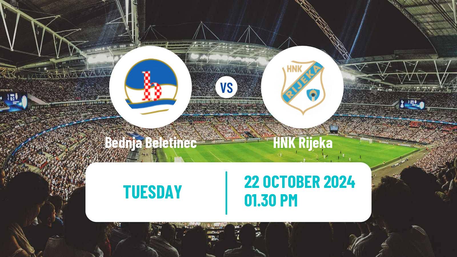 Soccer Croatian Cup Bednja Beletinec - Rijeka