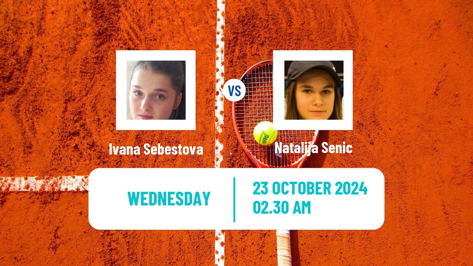 Tennis ITF W35 Heraklion 2 Women Ivana Sebestova - Natalija Senic