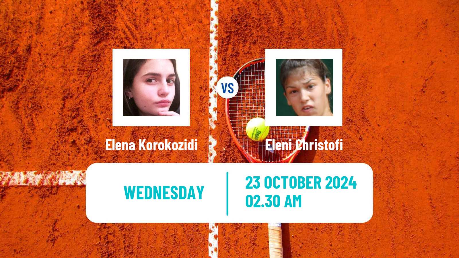 Tennis ITF W35 Heraklion 2 Women Elena Korokozidi - Eleni Christofi