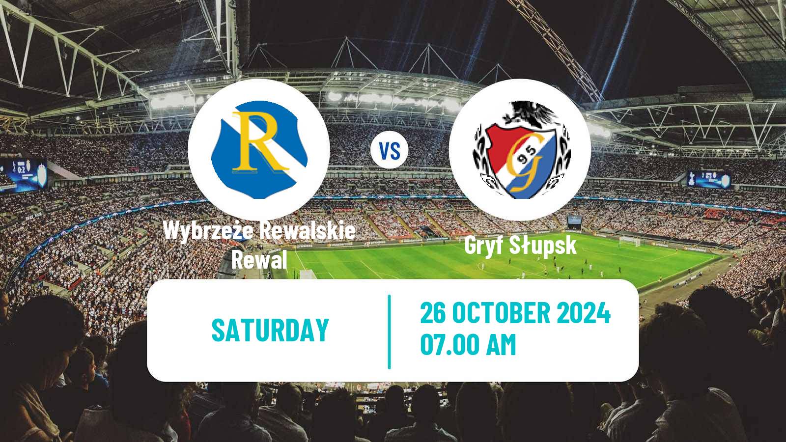 Soccer Polish Division 3 - Group II Wybrzeże Rewalskie Rewal - Gryf Słupsk