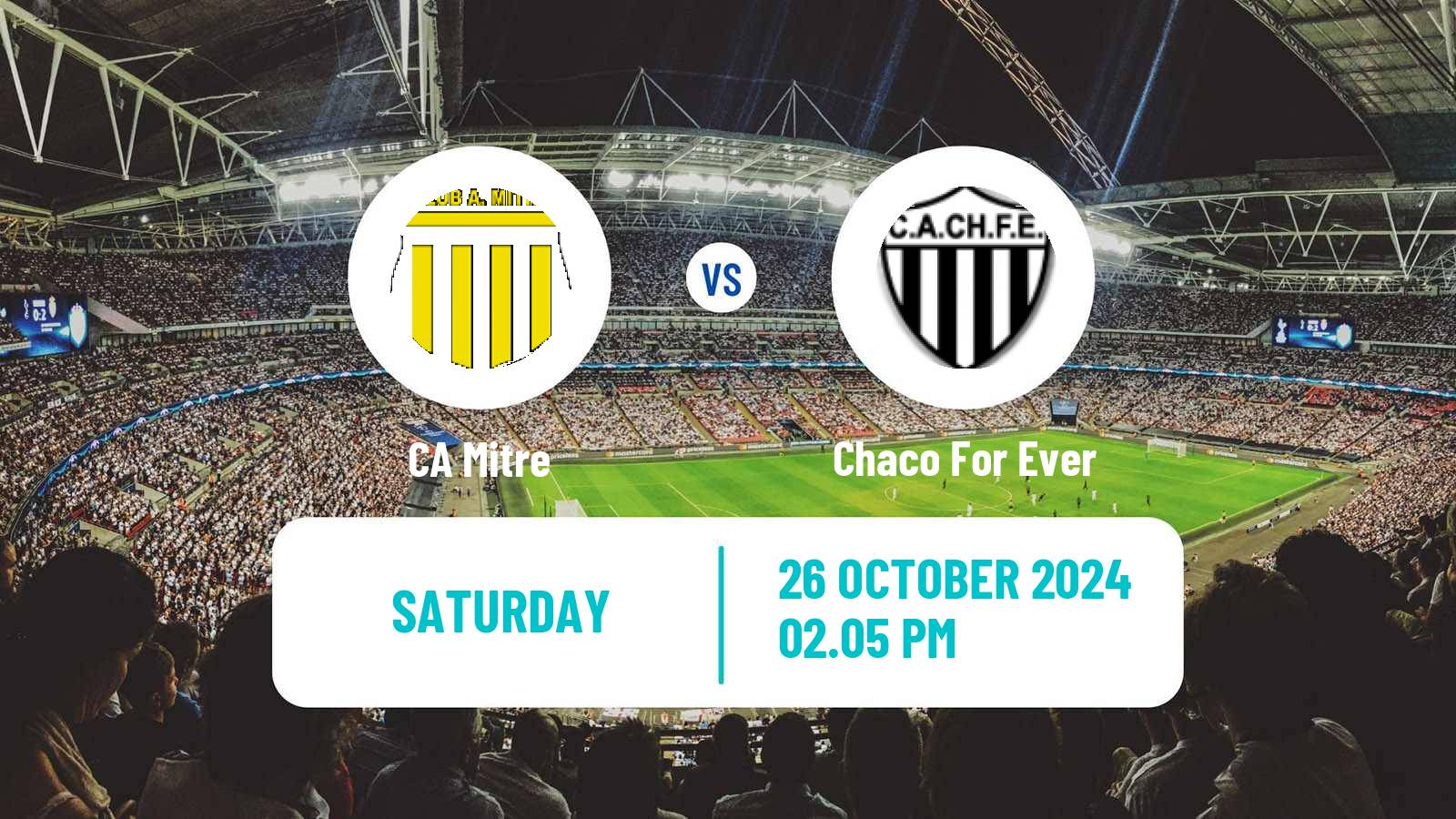 Soccer Argentinian Primera Nacional Mitre - Chaco For Ever