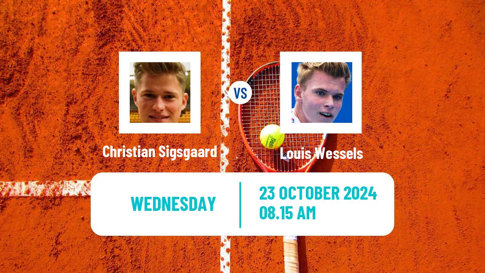 Tennis ITF M25 Glasgow Men Christian Sigsgaard - Louis Wessels