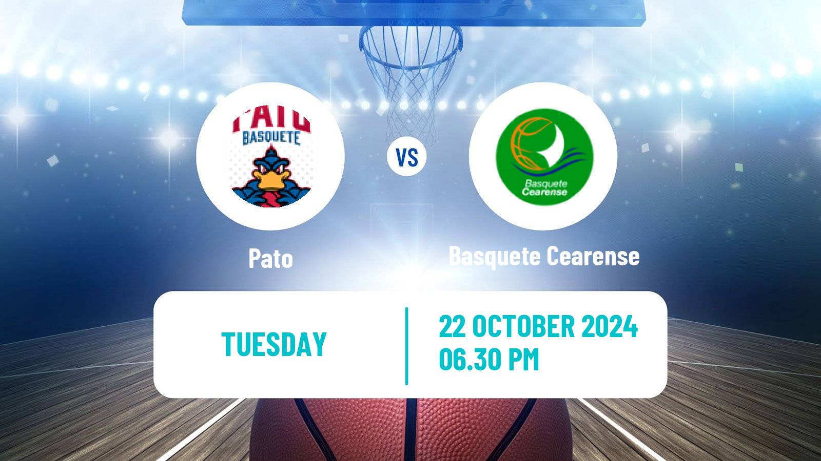 Basketball Brazilian NBB Pato - Basquete Cearense