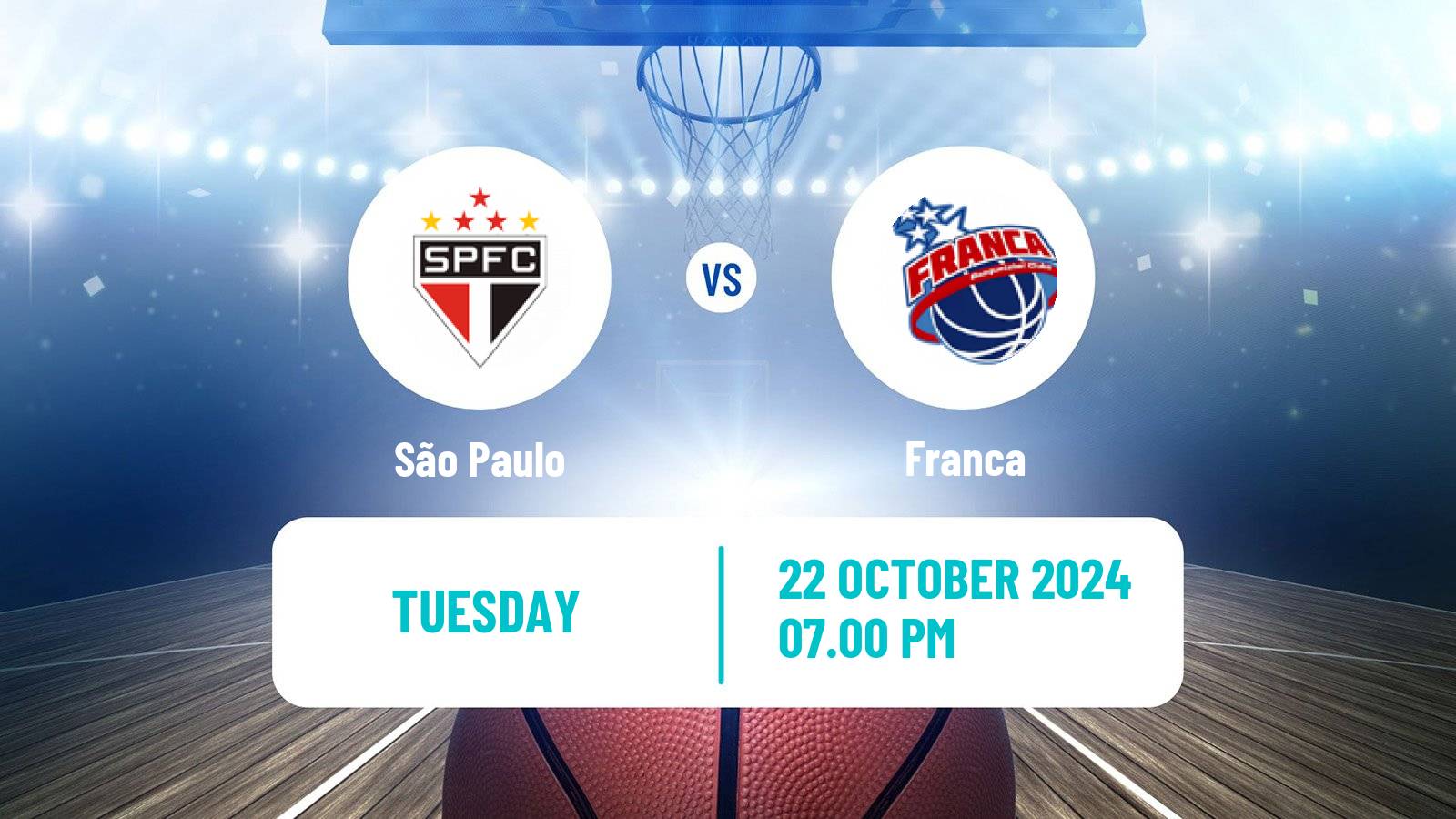 Basketball Brazilian NBB São Paulo - Franca