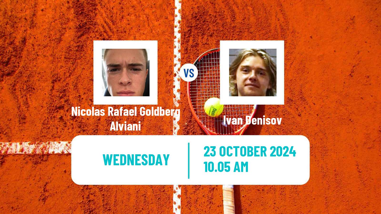 Tennis ITF M15 Tsaghkadzor 2 Men Nicolas Rafael Goldberg Alviani - Ivan Denisov