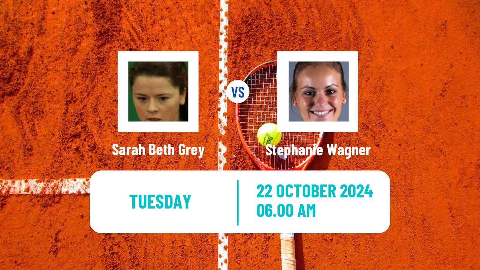 Tennis ITF W75 Glasgow Women Sarah Beth Grey - Stephanie Wagner