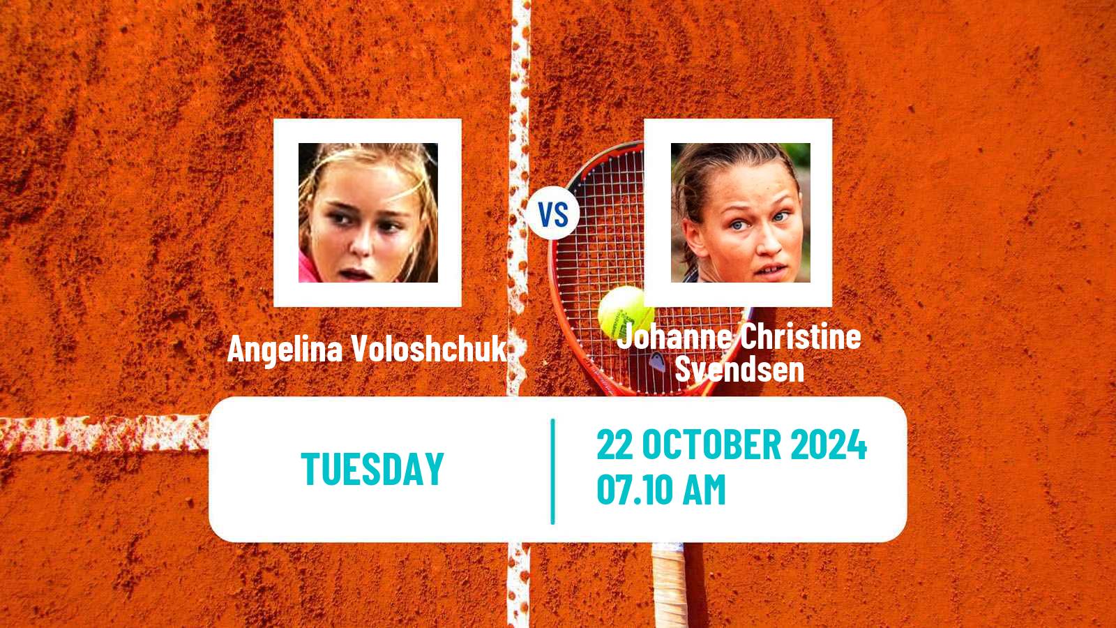 Tennis ITF W35 Loule Women Angelina Voloshchuk - Johanne Christine Svendsen