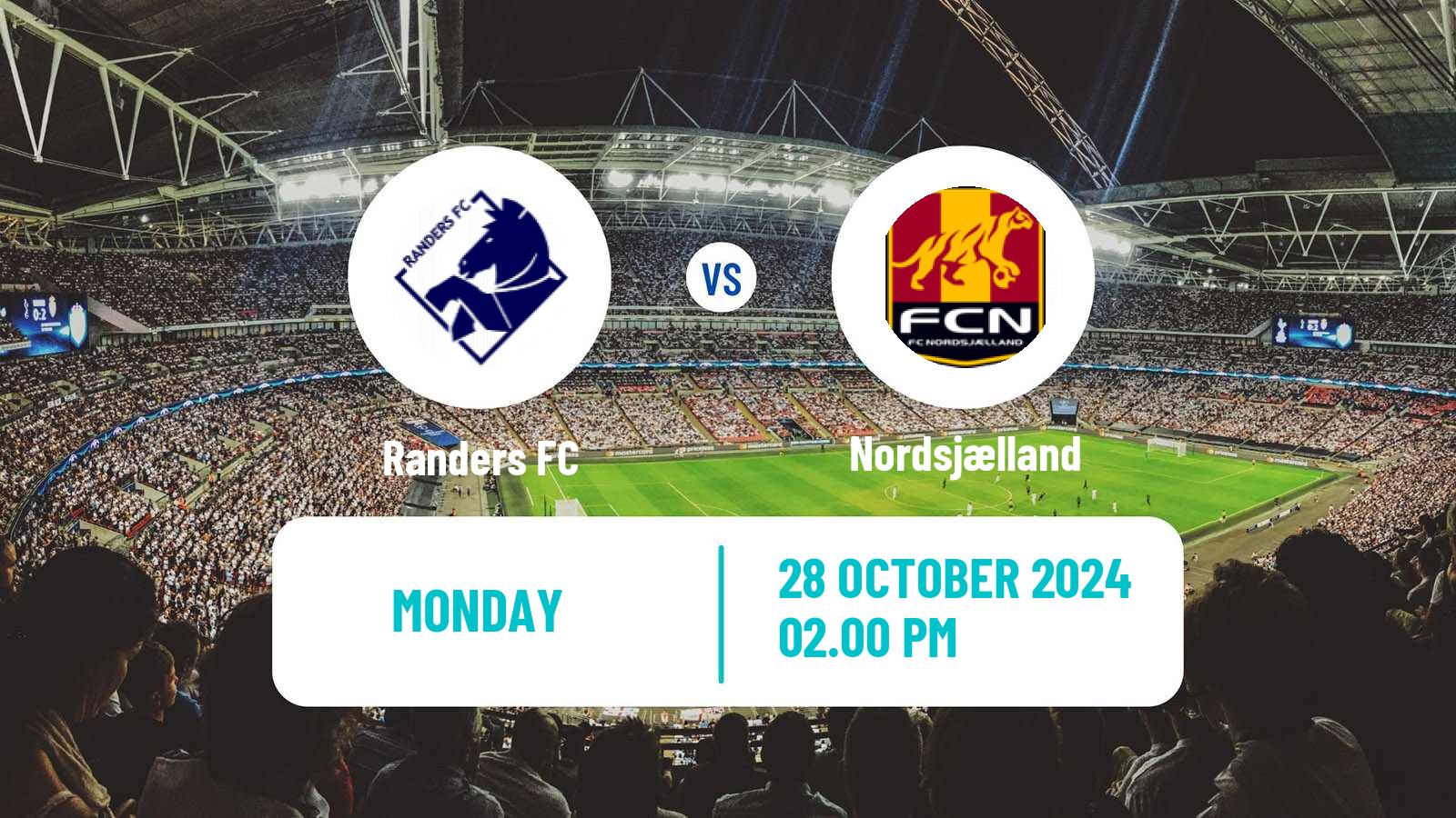 Soccer Danish Superliga Randers FC - Nordsjælland