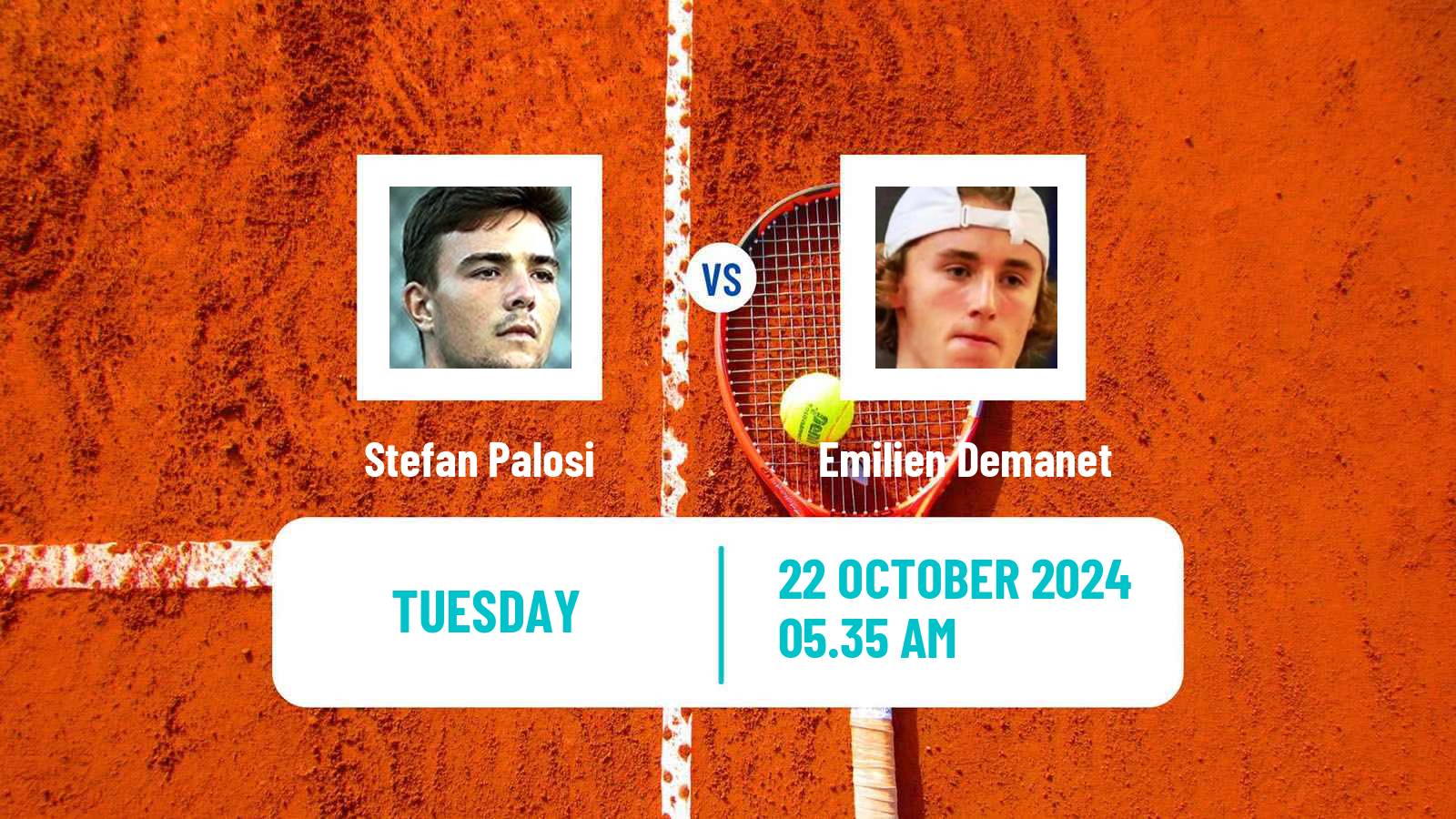 Tennis ITF M25 Heraklion Men Stefan Palosi - Emilien Demanet