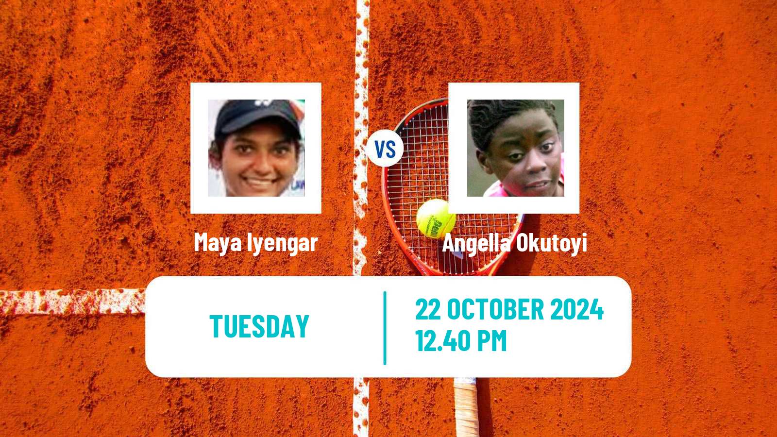 Tennis ITF W35 Hilton Head Island Sc Women Maya Iyengar - Angella Okutoyi