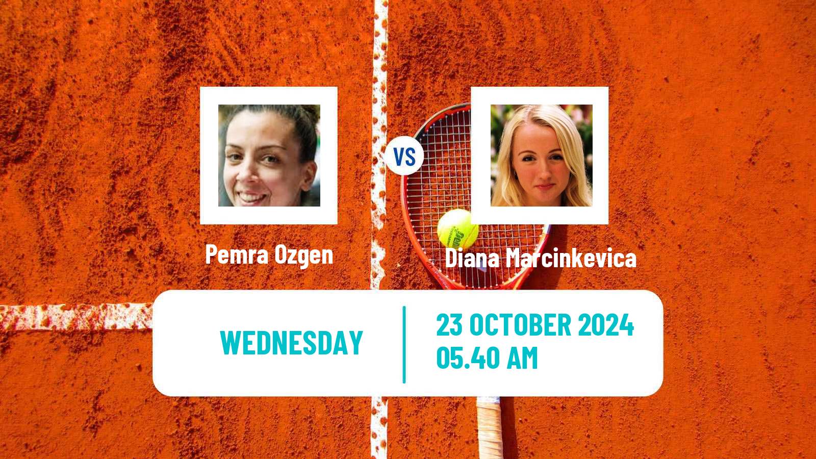 Tennis ITF W35 Loule Women Pemra Ozgen - Diana Marcinkevica