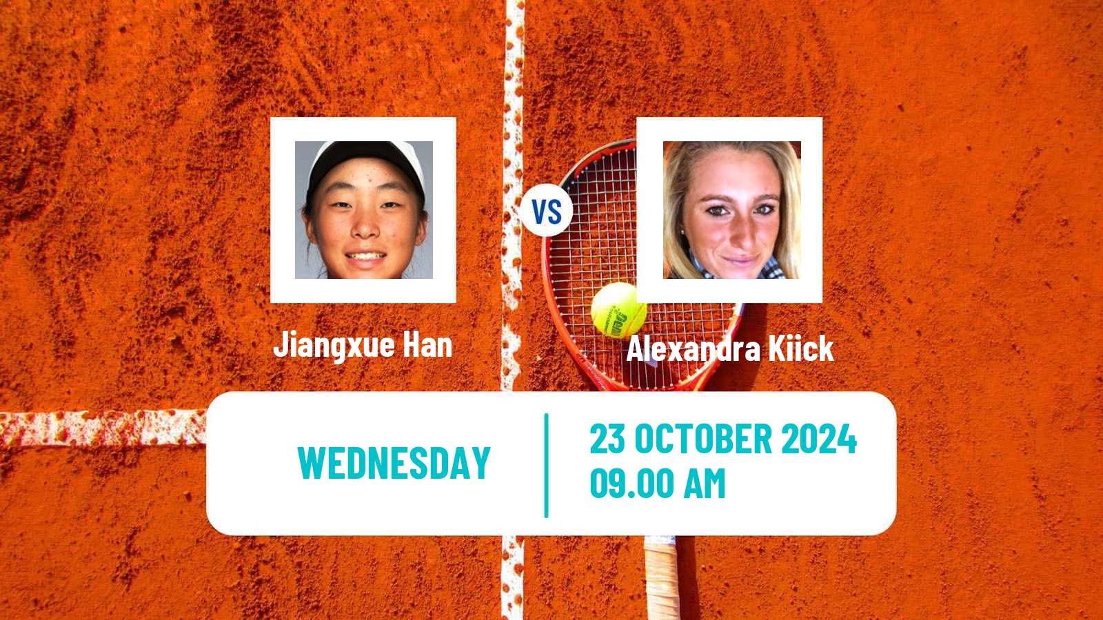 Tennis ITF W35 Hilton Head Island Sc Women Jiangxue Han - Alexandra Kiick