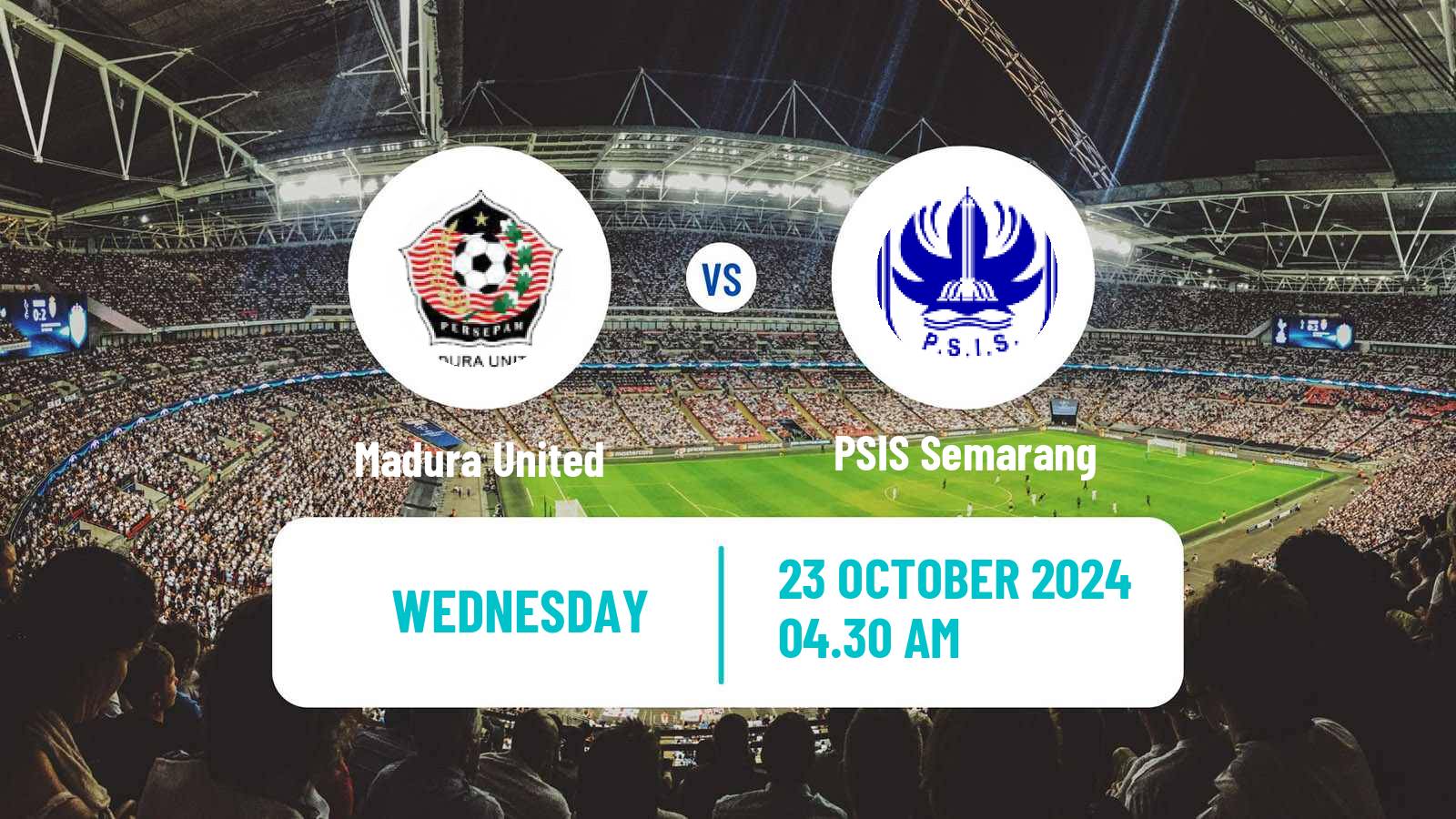 Soccer Indonesian Liga 1 Madura United - PSIS Semarang