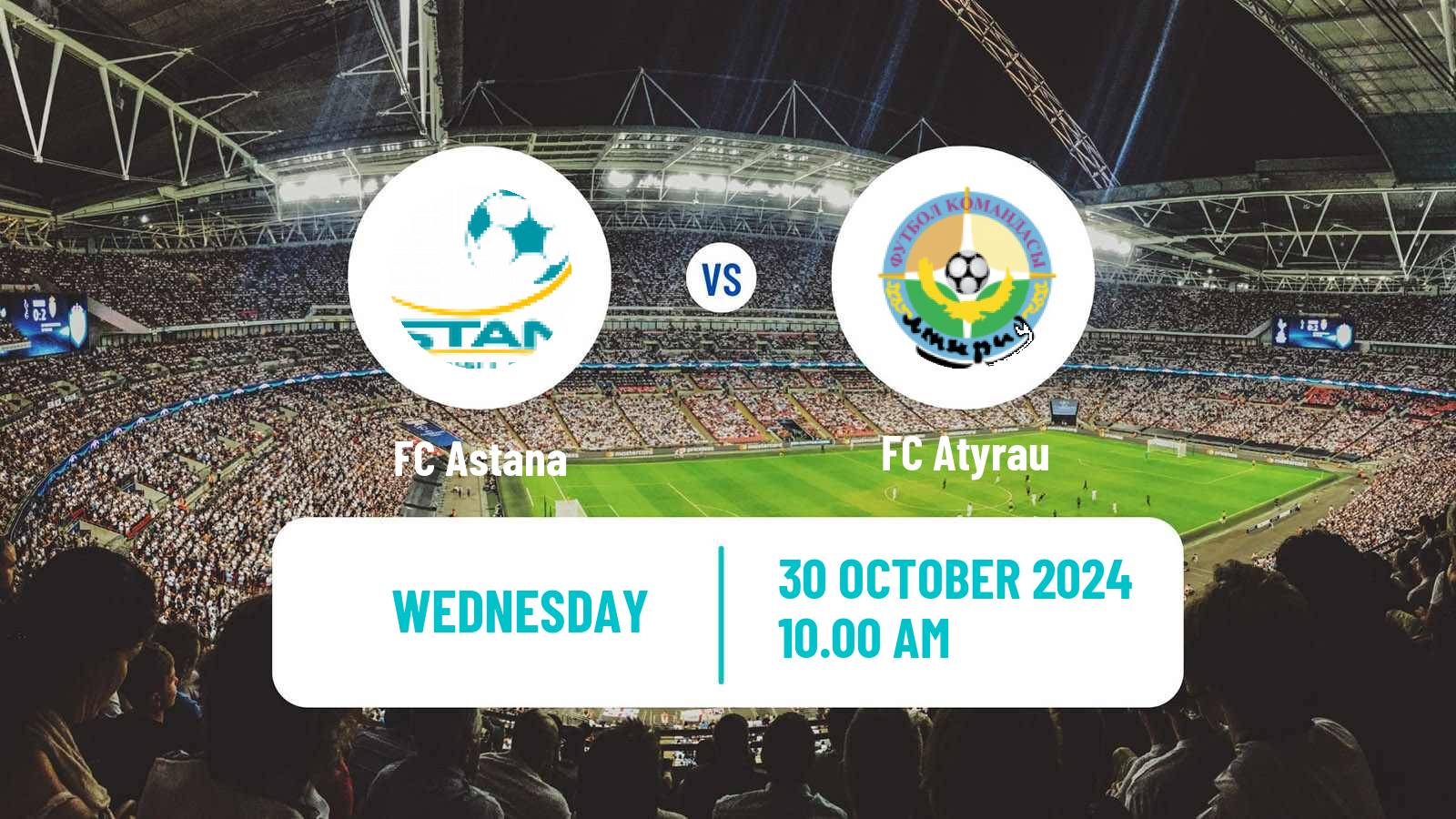 Soccer Kazakh Premier League Astana - Atyrau