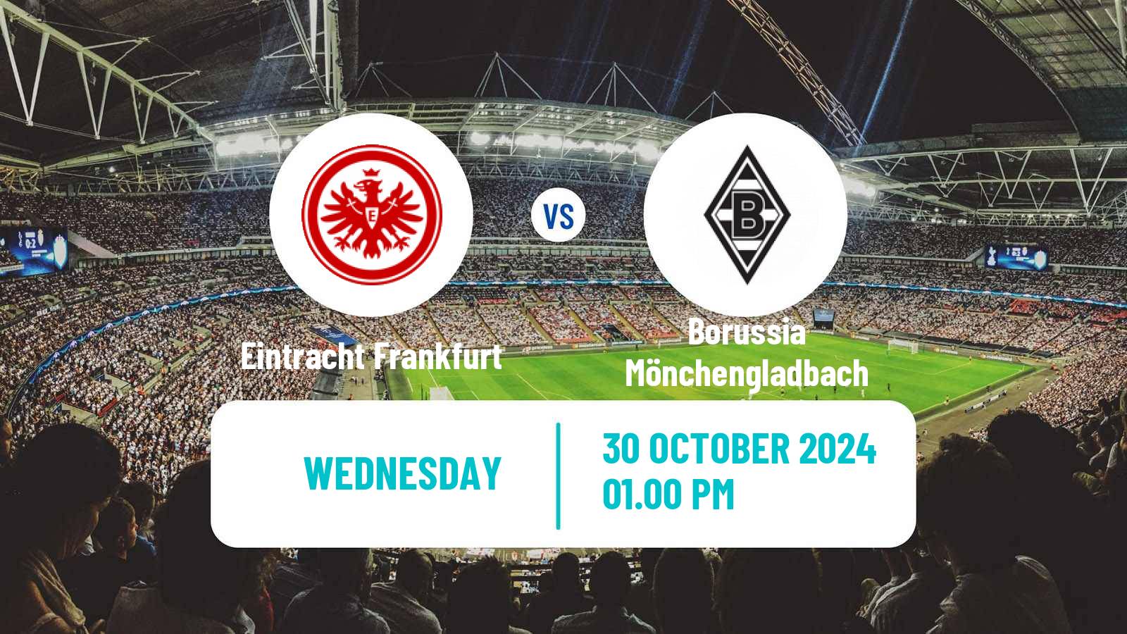 Soccer German DFB Pokal Eintracht Frankfurt - Borussia Mönchengladbach