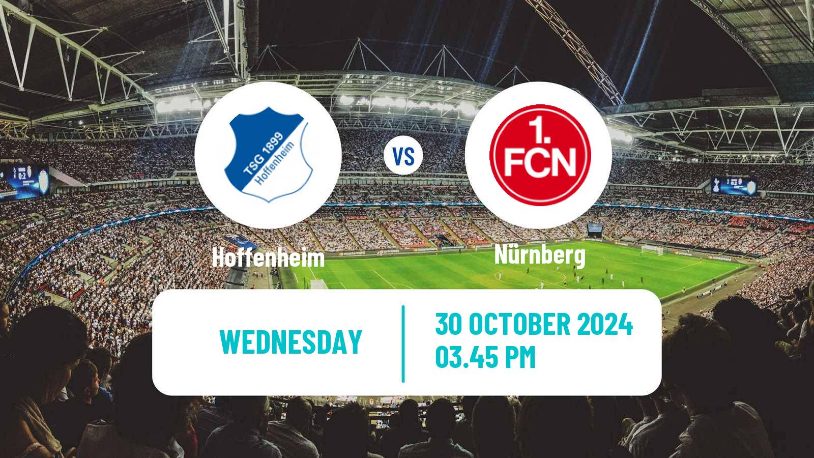 Soccer German DFB Pokal Hoffenheim - Nürnberg