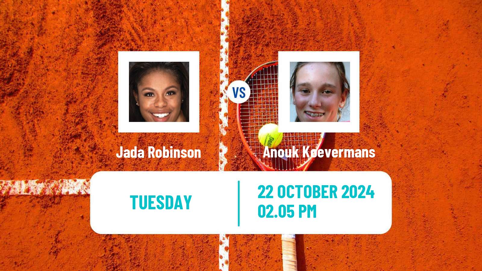 Tennis ITF W75 H Saguenay Women Jada Robinson - Anouk Koevermans