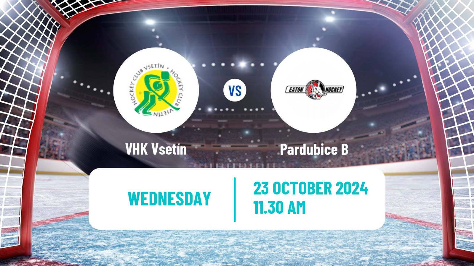 Hockey Czech Chance Liga Vsetín - Pardubice B