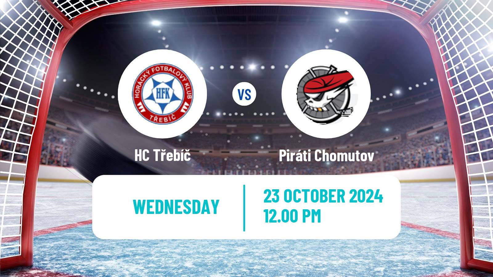 Hockey Czech Chance Liga Třebíč - Piráti Chomutov