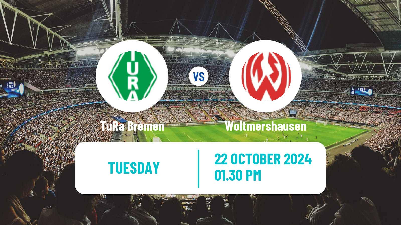 Soccer German Oberliga Bremen TuRa Bremen - Woltmershausen