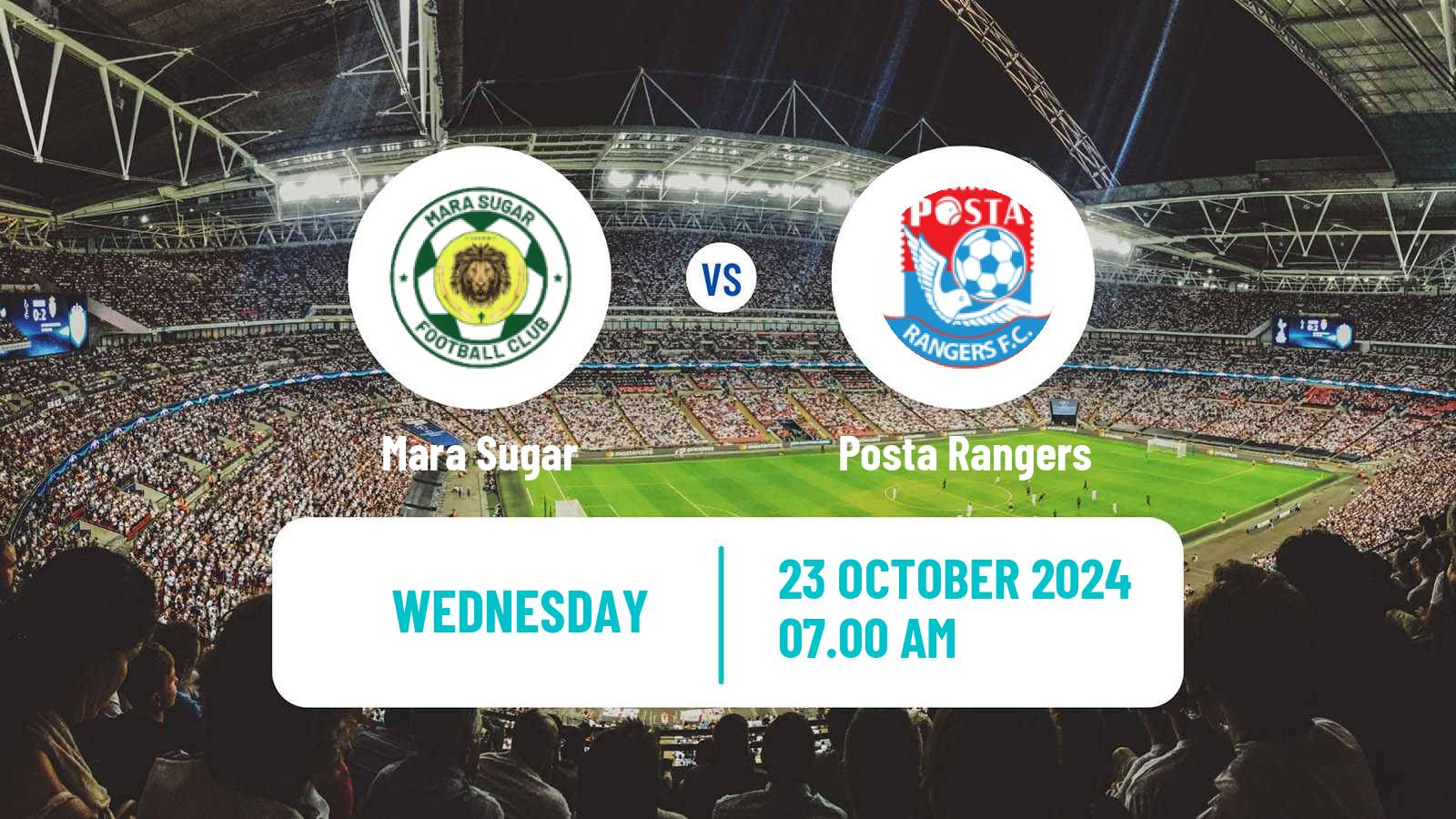 Soccer Kenyan Premier League Mara Sugar - Posta Rangers