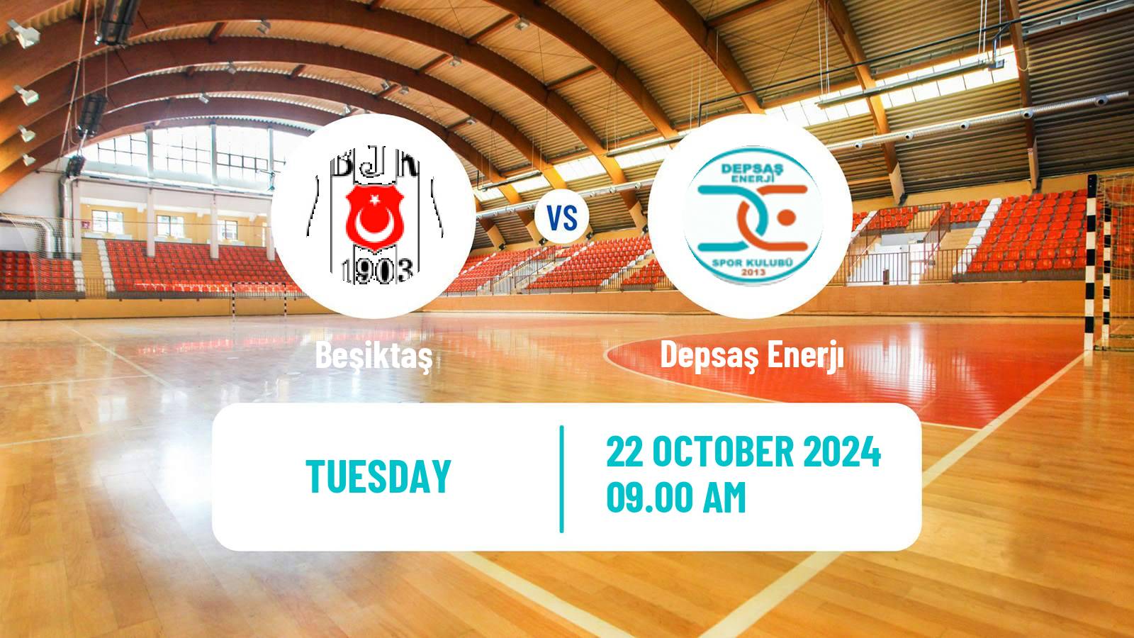 Handball Turkish Superlig Handball Beşiktaş - Depsaş Enerjı