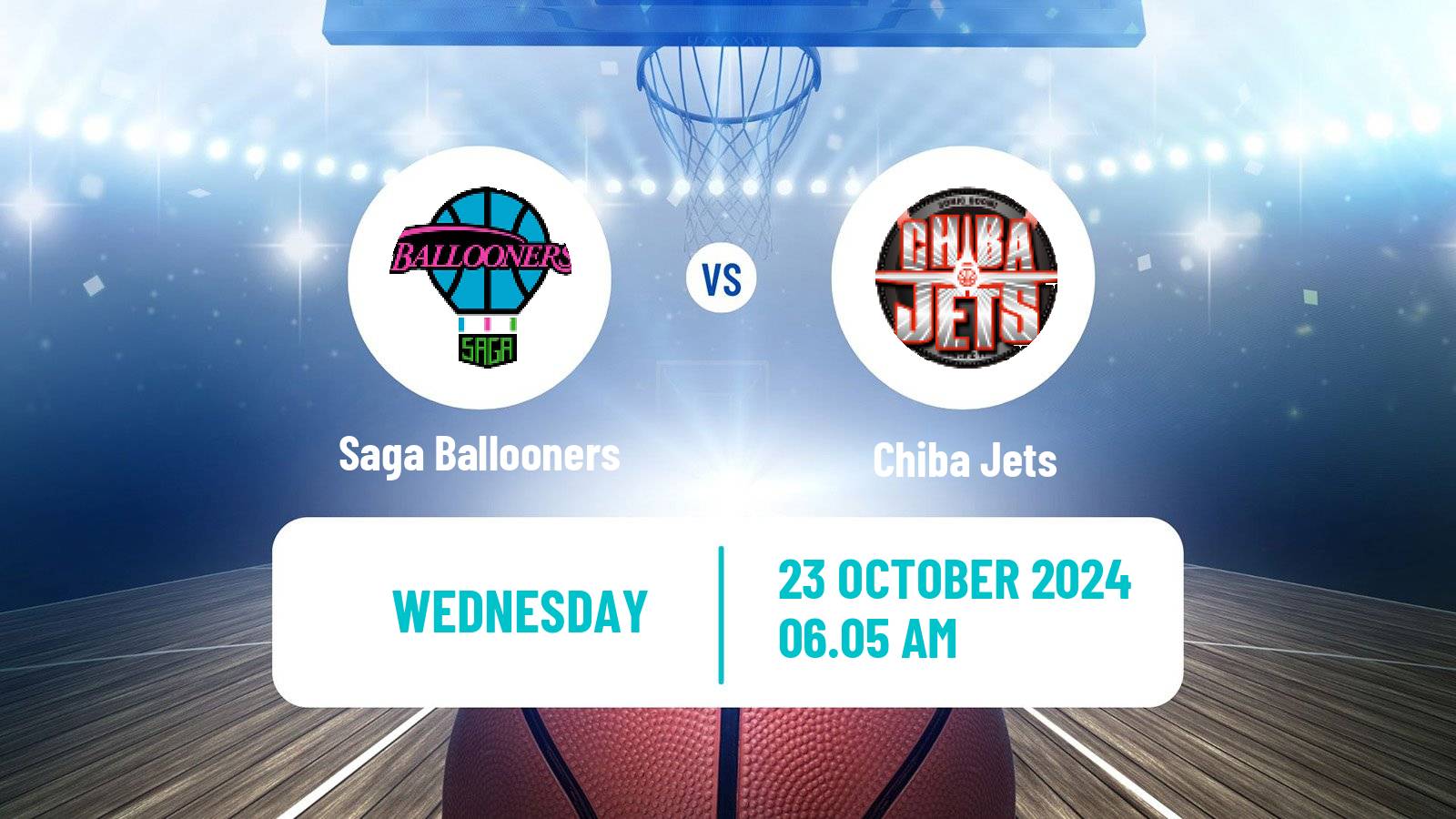 Basketball BJ League Saga Ballooners - Chiba Jets