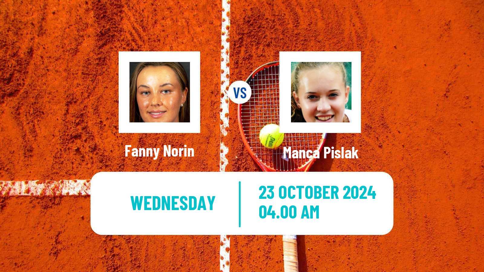 Tennis ITF W15 Bol 4 Women Fanny Norin - Manca Pislak