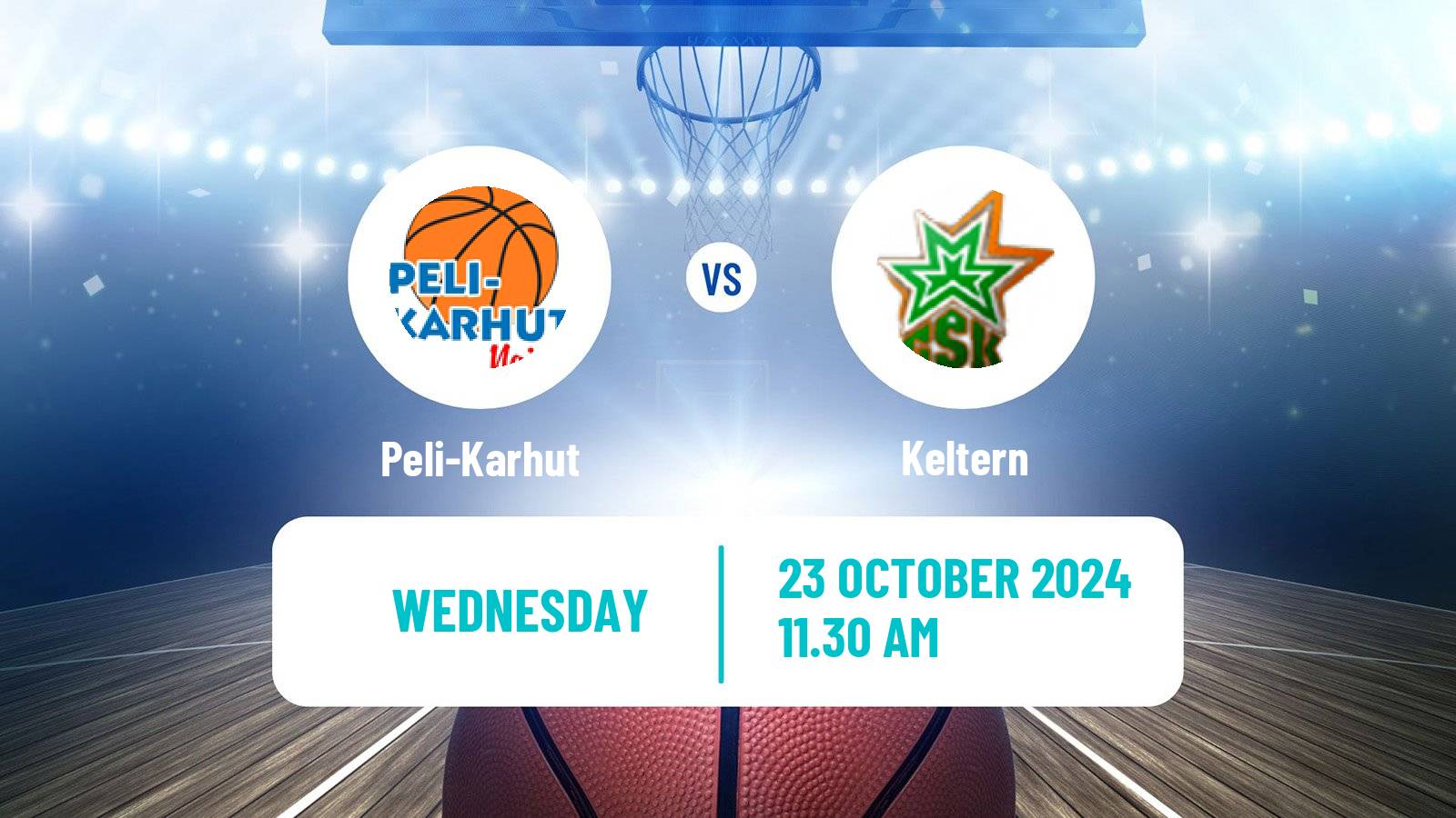 Basketball Eurocup Women Peli-Karhut - Keltern