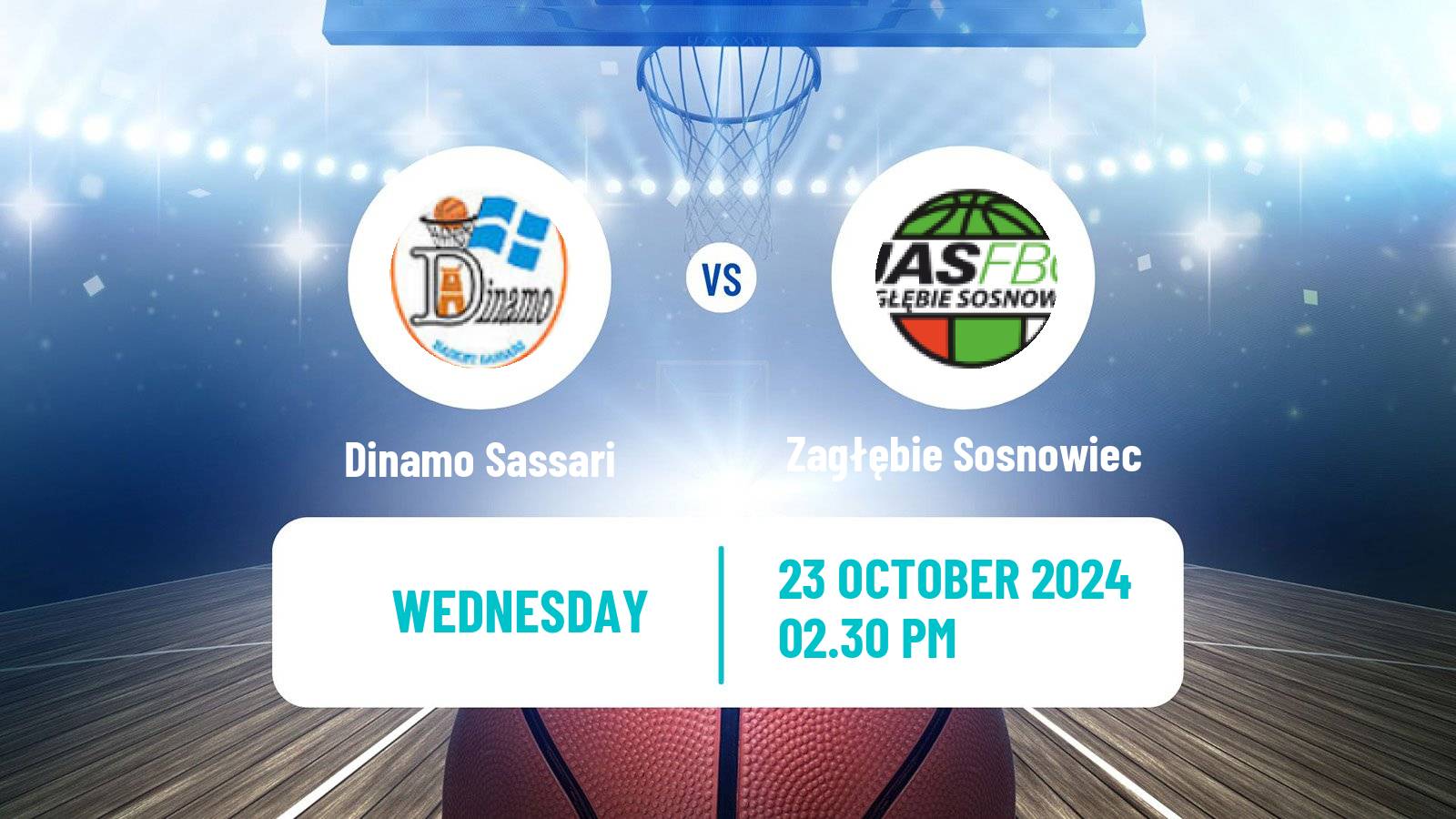 Basketball Eurocup Women Dinamo Sassari - Zagłębie Sosnowiec