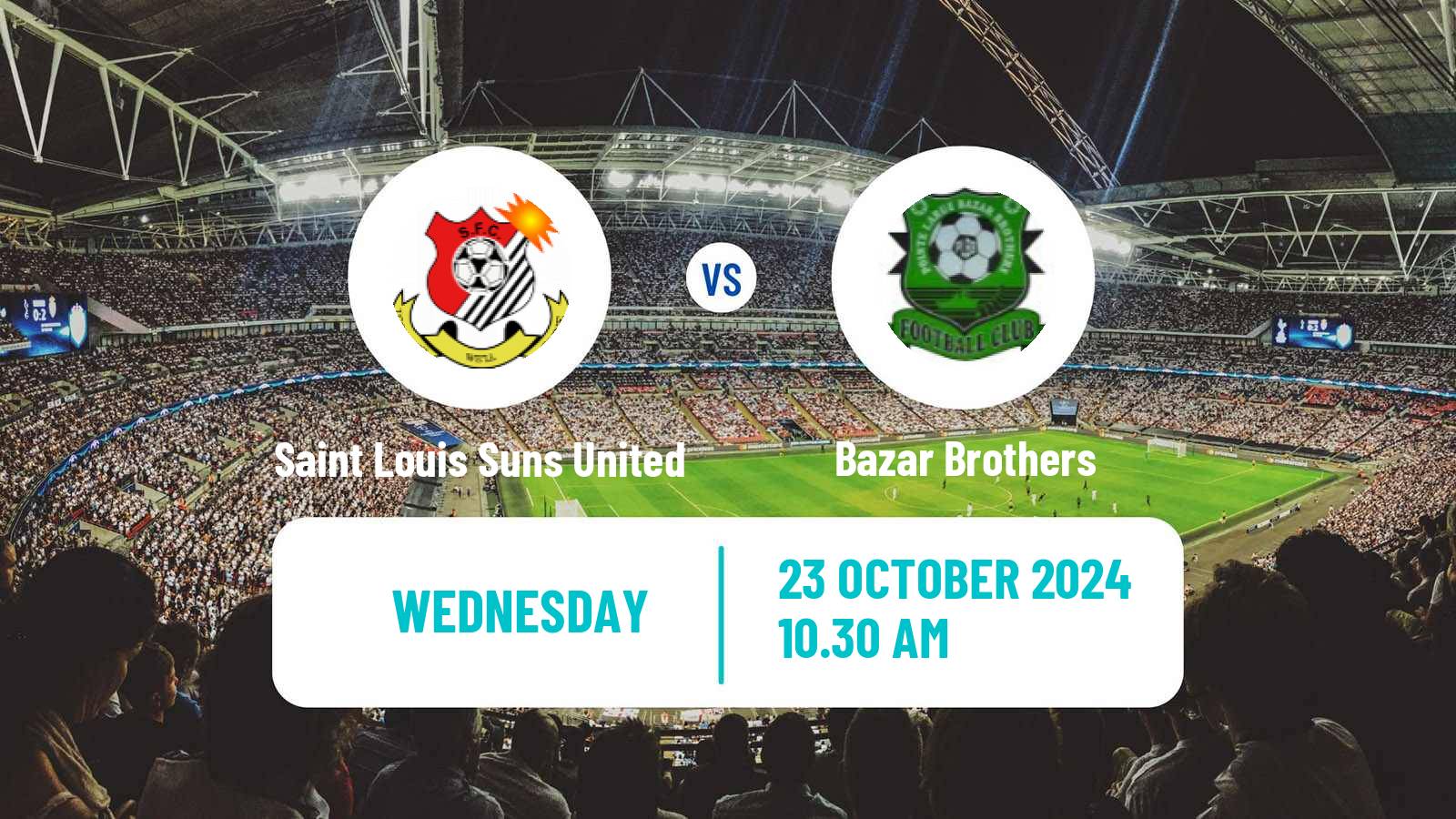 Soccer Seychelles Premier League Saint Louis Suns United - Bazar Brothers