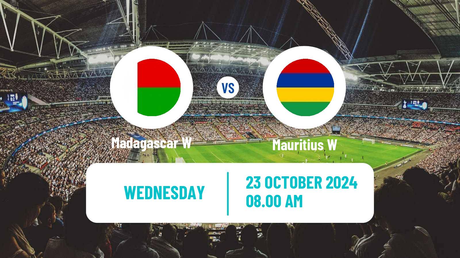 Soccer COSAFA Cup Women Madagascar W - Mauritius W