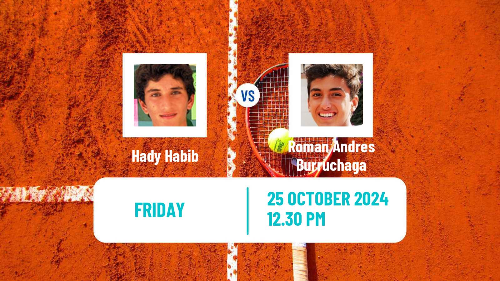 Tennis Curitiba Challenger Men Hady Habib - Roman Andres Burruchaga