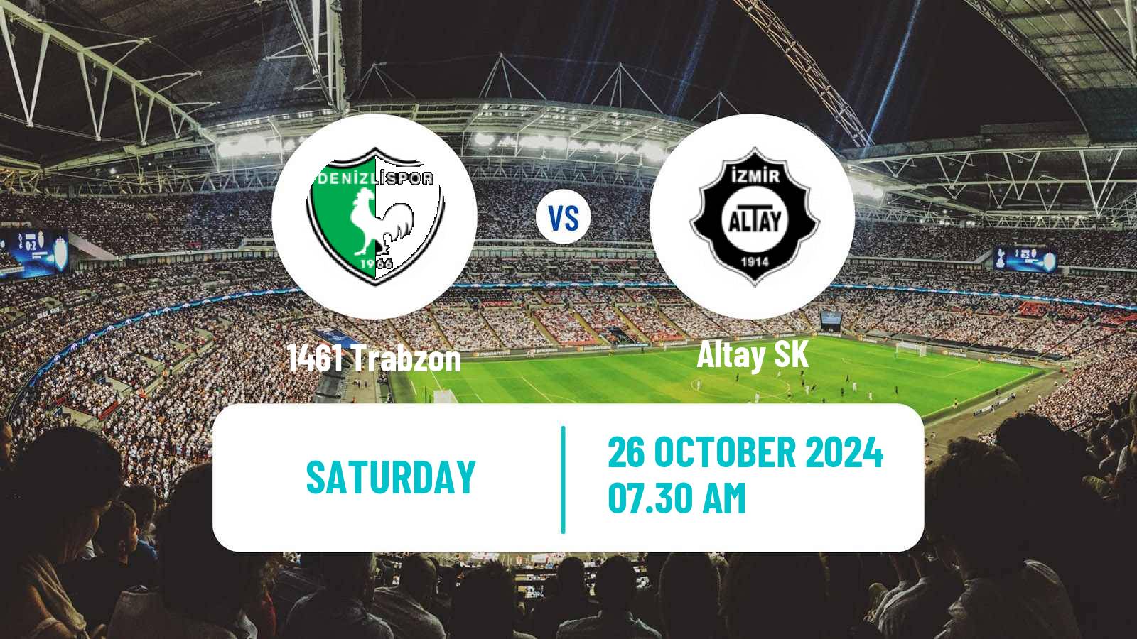 Soccer Turkish Second League White Group 1461 Trabzon - Altay