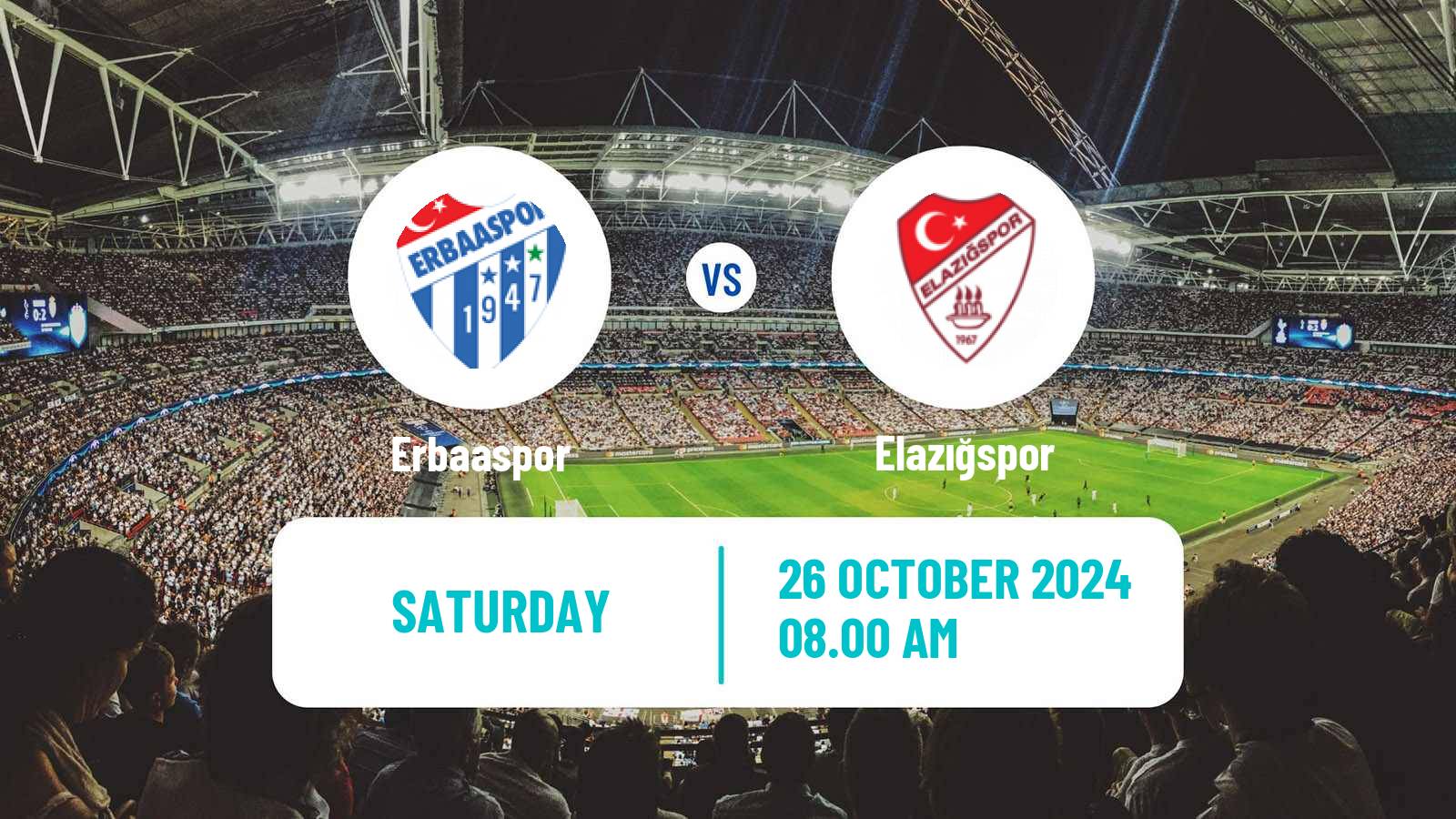 Soccer Turkish Second League Red Group Erbaaspor - Elazığspor