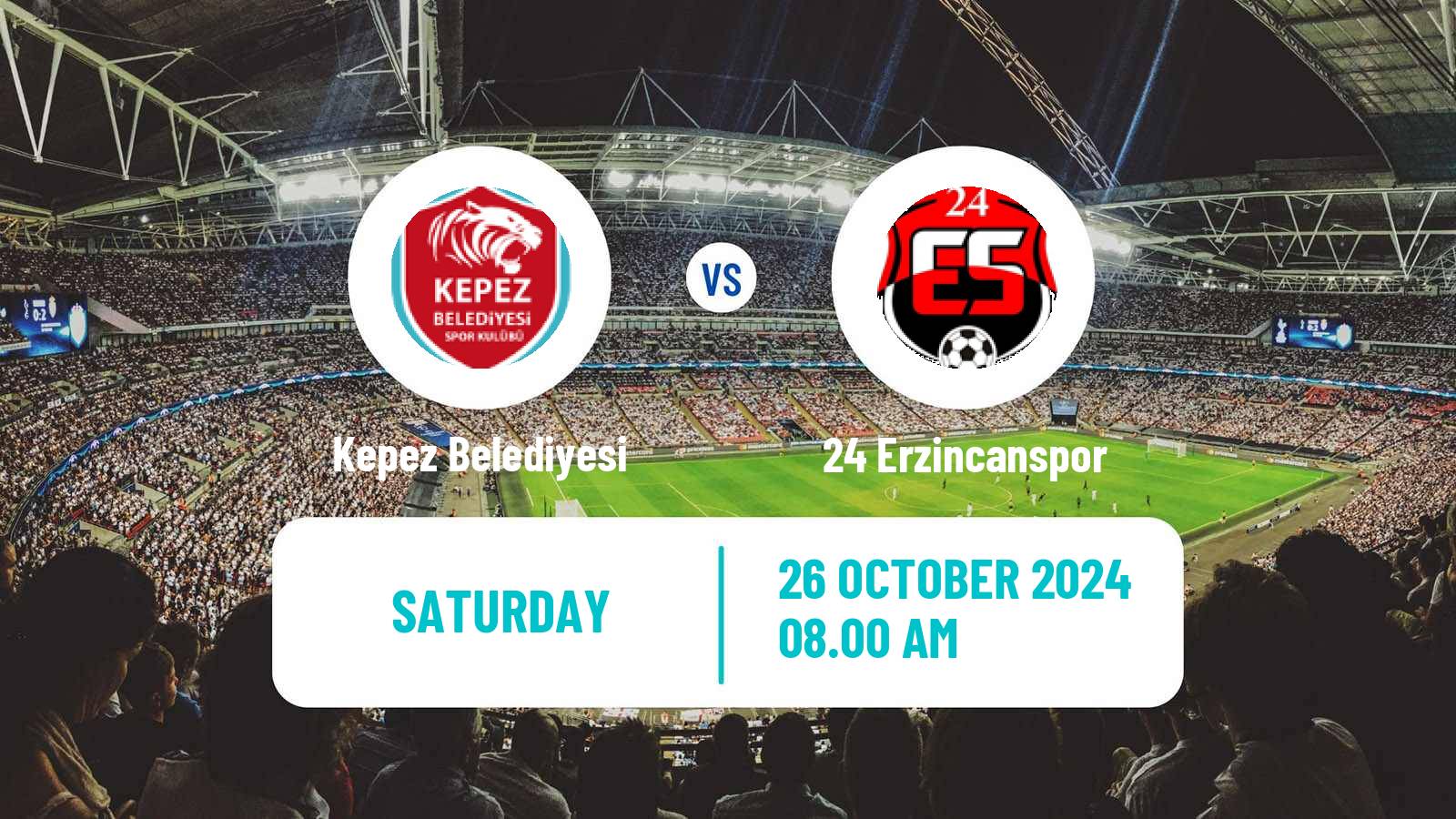 Soccer Turkish Second League White Group Kepez Belediyesi - 24 Erzincanspor