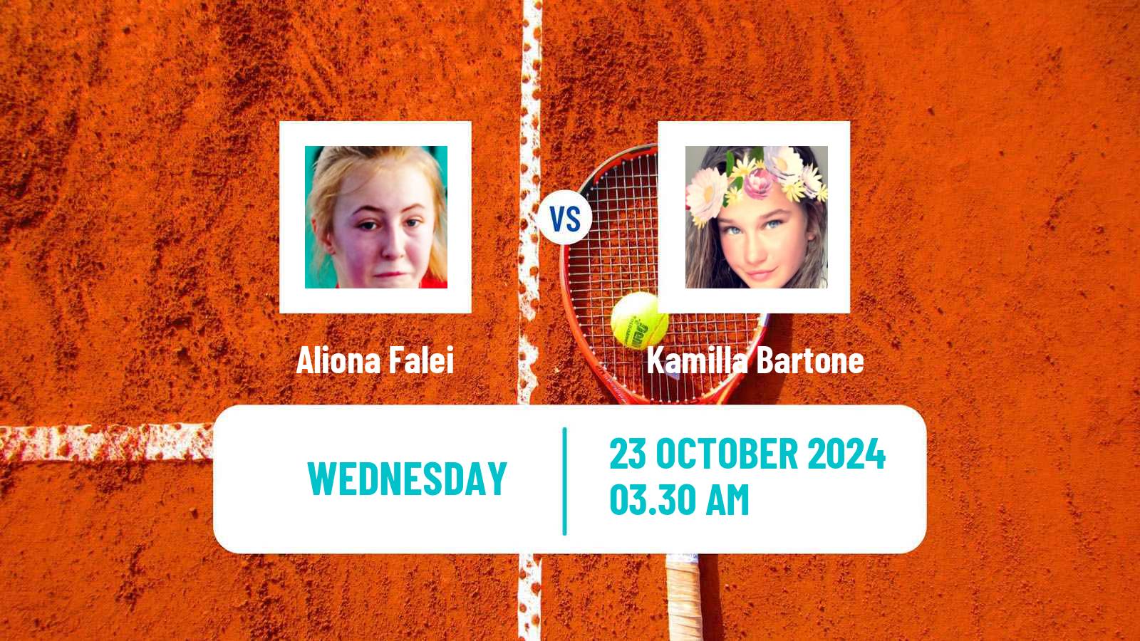 Tennis ITF W35 Kayseri Women Aliona Falei - Kamilla Bartone