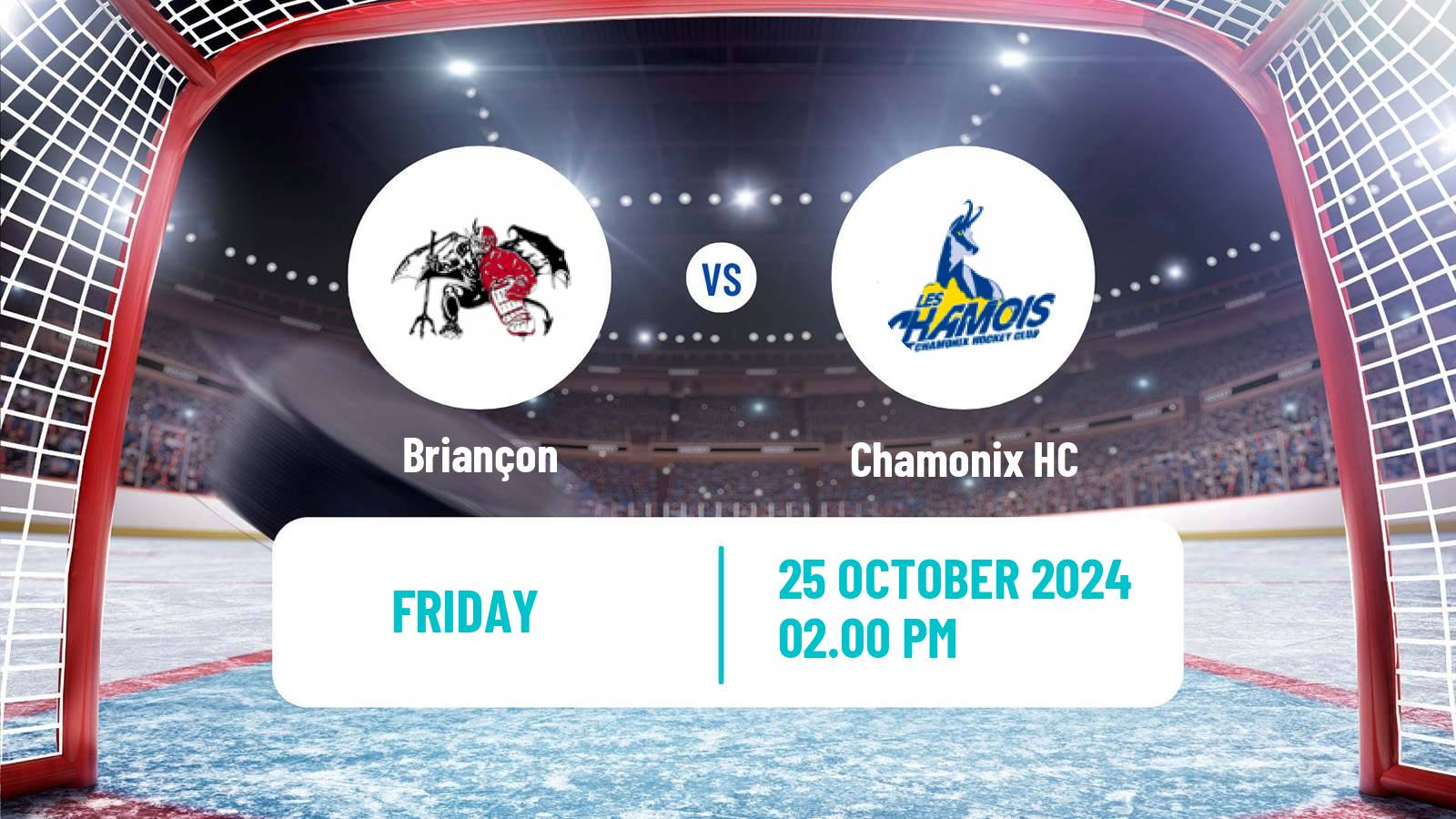 Hockey French Ligue Magnus Briançon - Chamonix