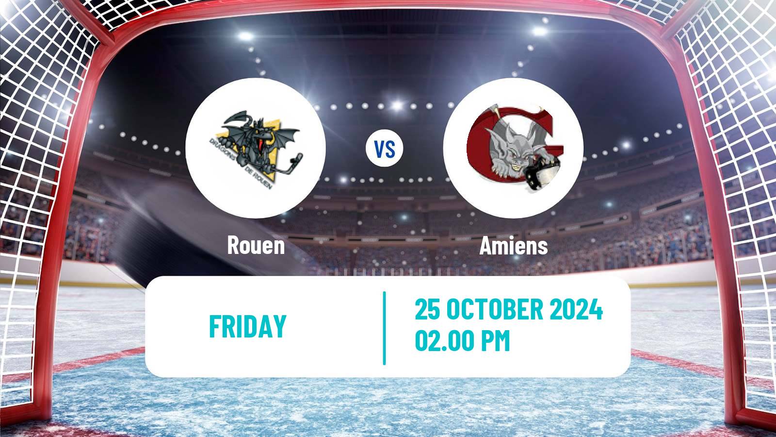 Hockey French Ligue Magnus Rouen - Amiens