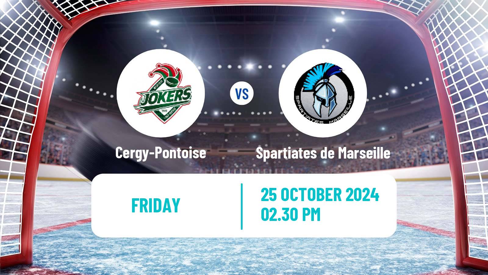 Hockey French Ligue Magnus Cergy-Pontoise - Spartiates de Marseille